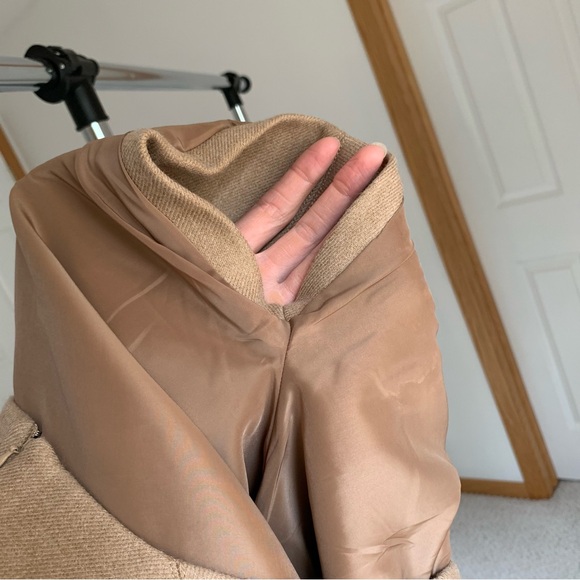 J. Crew Dolman Double Serge 100% Wool Career Dress Tan Size 8 - Picture 10 of 16